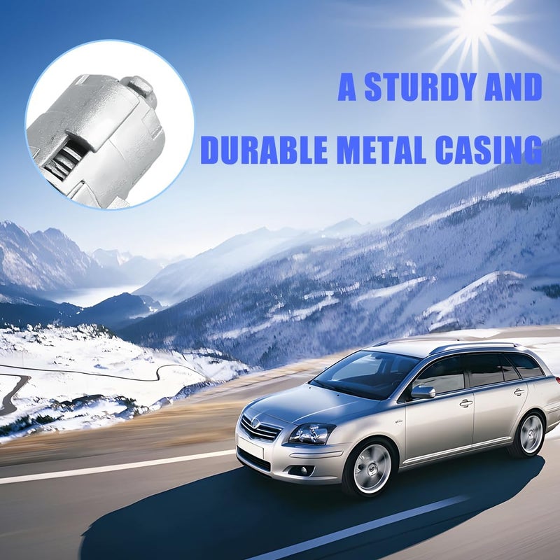 HZEL 1 Pair Car Driver and Passenger Door Lock Cylinder Set with 2 Keys, OEM#15298924 Vehicle Front Left Right Barrel, Automotive Door Lock Tumbler Compatible with Sierra 1500 2500 3500 - Image 3
